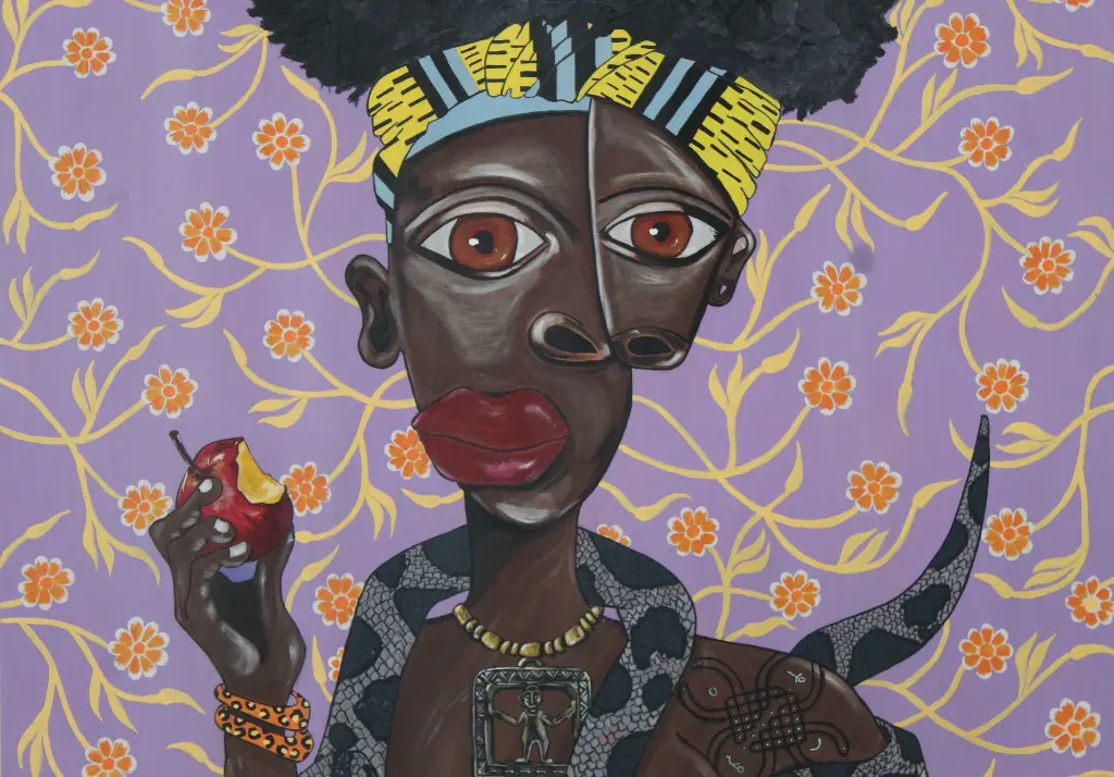 CASC-037b, Fruit of Wisdom, CASCA, 2023, Acrylic on Canvas, 110 x 90 cm.webp