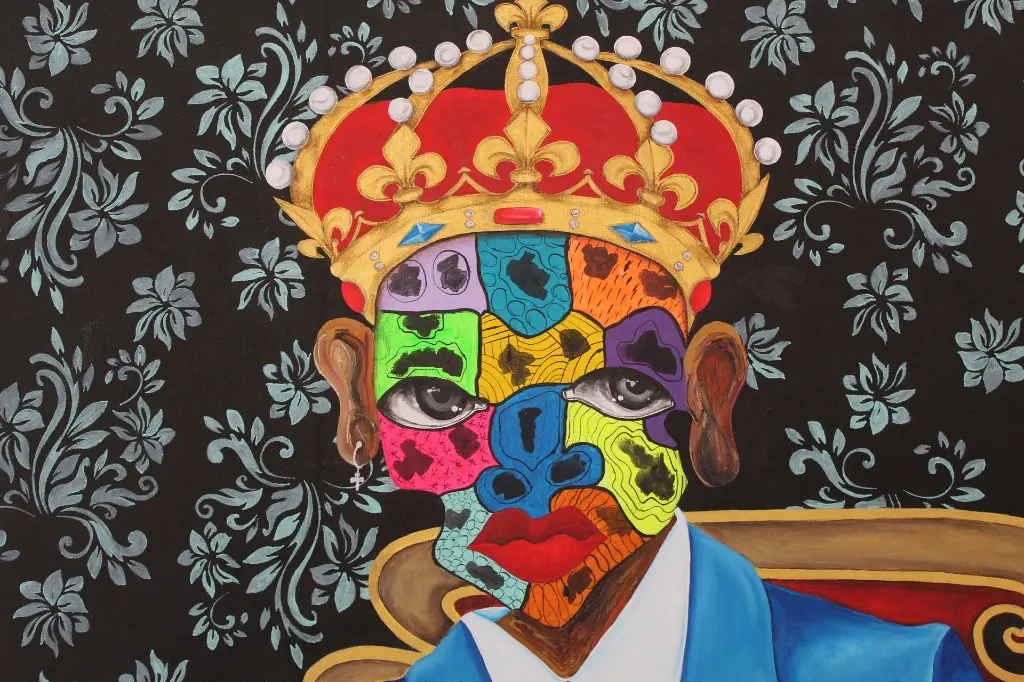 JOPE-002b, Dialogo (Dialogue), Josélyna Pemba, 2023, Acrylic on Canvas, 150 x 120 cm.webp