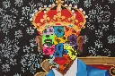 JOPE-002b, Dialogo (Dialogue), Josélyna Pemba, 2023, Acrylic on Canvas, 150 x 120 cm.webp