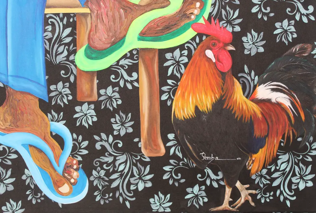 JOPE-002c, Dialogo (Dialogue), Josélyna Pemba, 2023, Acrylic on Canvas, 150 x 120 cm.webp