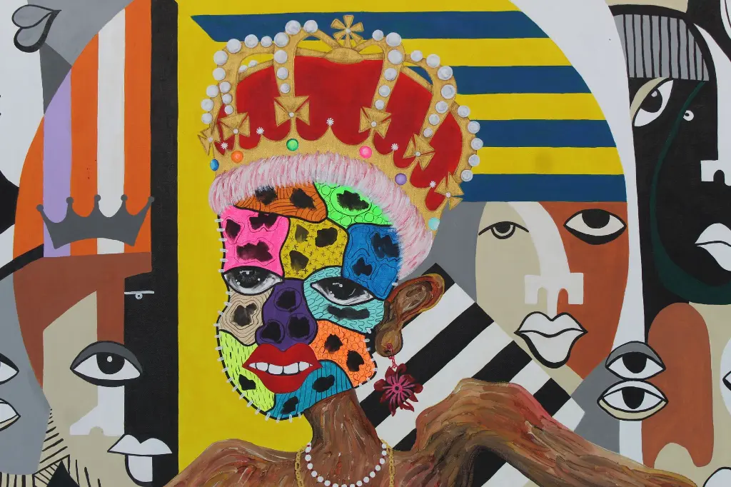 JOPE-003b, Mother of Angola, Josélyna Pemba, 2024, Acryclic on Canvas, 140 x 100 cm.webp