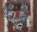 CASC-038b, Amphibian God I, CASCA, 2024, Acrylic on Canvas, 55 x 38 cm.webp