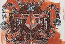 CASC-040b, Amphibian God III, CASCA, 2024, Acrylic on Canvas, 55 x 38 cm.webp