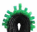 MAKP-020b, Untitled, 2023, Tire strips and mixed media, 50x34x15.webp