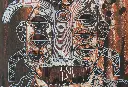 CASC-043b, Amphibian God VI, CASCA, 2024, Acrylic on Canvas, 55 x 38 cm.webp