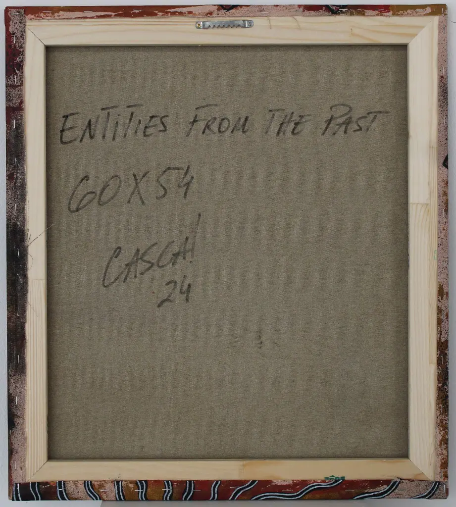 CASC-044c, Amphibian God VII, CASCA, 2024, Acrylic on canvas, 56 x 50 cm.webp