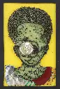 SYLO-018b, Inconnus connue inconnus II, Syl Loko, 2023, Nails, acrylic on plywood, 20 x 30 cm.webp