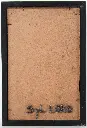 SYLO-021c, Inconnus connue inconnus V, Syl Loko, 2023, Nails, acrylic on plywood, 20 x 30 cm.webp