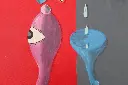 SADO-006b, Preciosa (Precious), Sapate Doudou, 2025, acrylic on canvas, 140 x 140 cm.webp