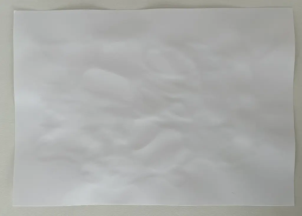 YAME-022d, Untitled VII, Correspondance series, Yao Metsoko, 2025, Acrylic on paper, 42x59cm.webp