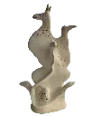 BEDE-044d, Untitled, BenjaminDeguenon, 2025, painted ceramics, 32x21x15cm.webp
