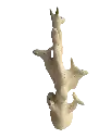 BEDE-044c, Untitled, BenjaminDeguenon, 2025, painted ceramics, 32x21x15cm.webp