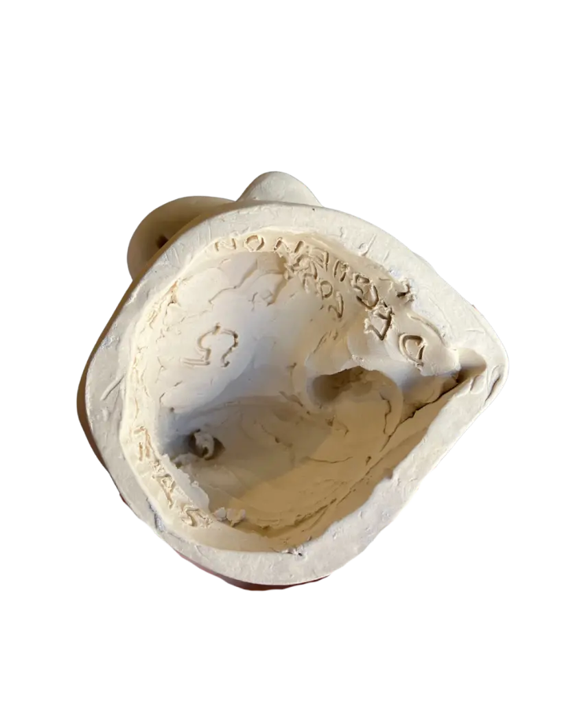BEDE-044b, Untitled, BenjaminDeguenon, 2025, painted ceramics, 32x21x15cm.webp