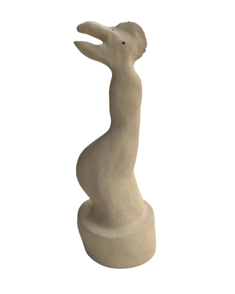 BEDE-045c, Untitled, Benjamin Deguenon, 2025, ceramics, 32x10x15cm.webp