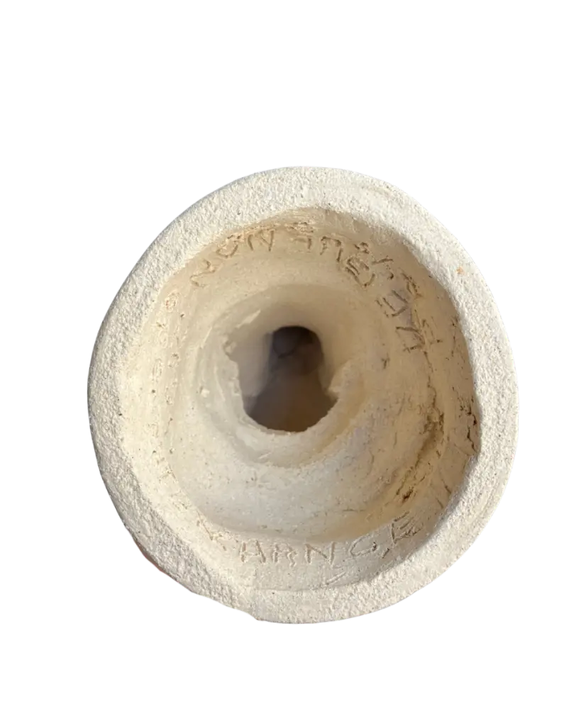 BEDE-045b, Untitled, Benjamin Deguenon, 2025, ceramics, 32x10x15cm.webp