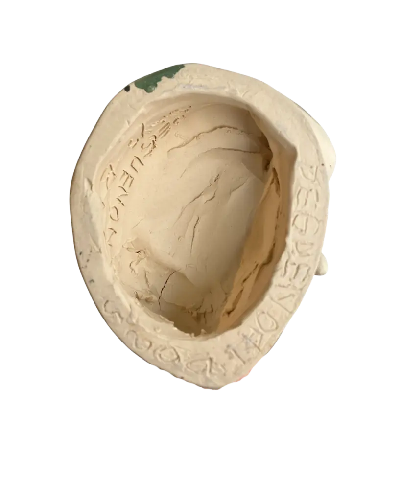 BEDE-046b, Untitled, Benjamin Deguenon, 2025, painted ceramics, 30x17x15cm.webp