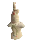 BEDE-047d, Untitled, Benjamin Deguenon, 2025, painted ceramics, 29x15x14cm.webp