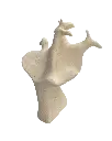 BEDE-049d, Untitled, Benjamin Deguenon, 2025, ceramics, 24x21x18cm.webp