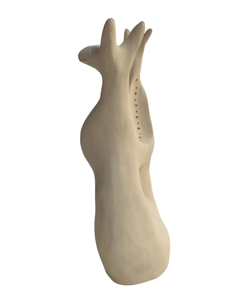 BEDE-052e, Untitled, Benjamin Deguenon, 2025, ceramics, 22x15x8cm.webp