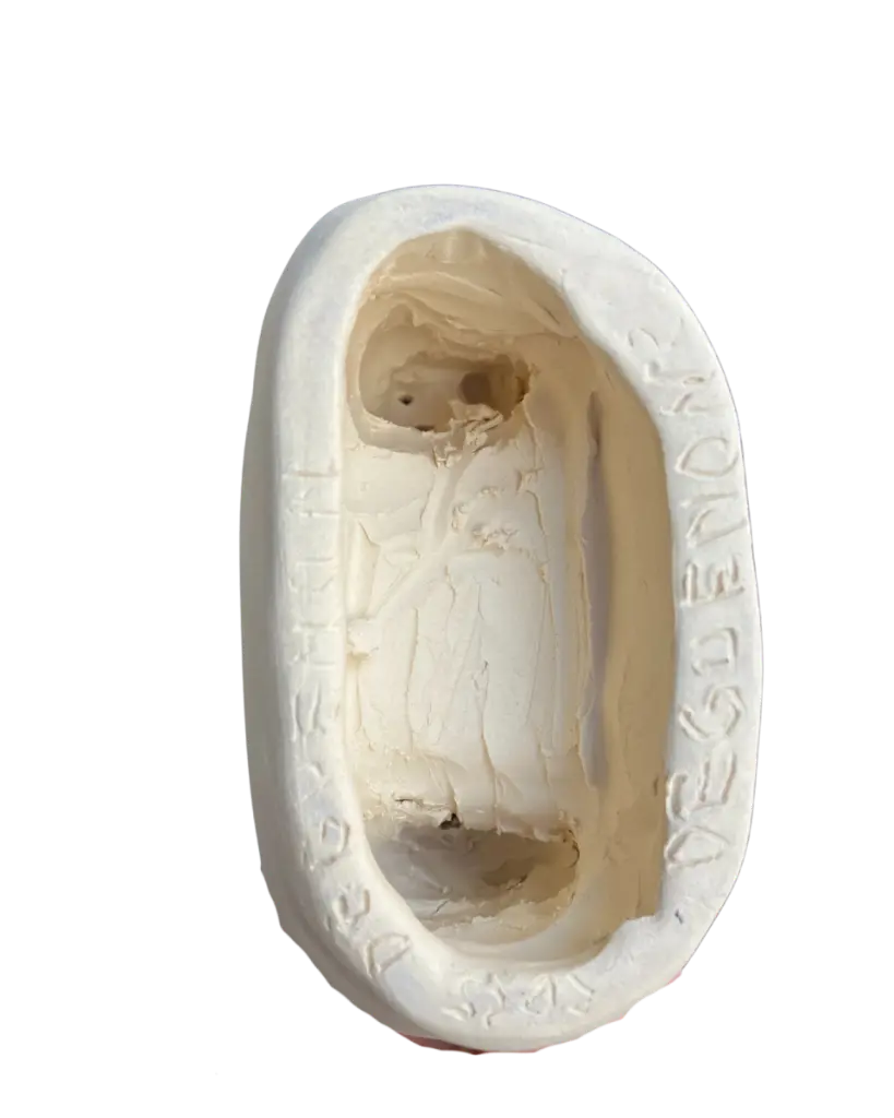BEDE-052b, Untitled, Benjamin Deguenon, 2025, ceramics, 22x15x8cm.webp
