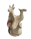 BEDE-053c, Untitled, Benjamin Deguenon, 2025, painted ceramics, 20x17x15cm.webp