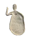 BEDE-057b, Untitled, Benjamin Deguenon, 2025, ceramics, 6x15x23cm.webp