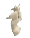BEDE-059f, Untitled, Benjamin Deguenon, 2025, ceramics, 24x16x10cm.webp