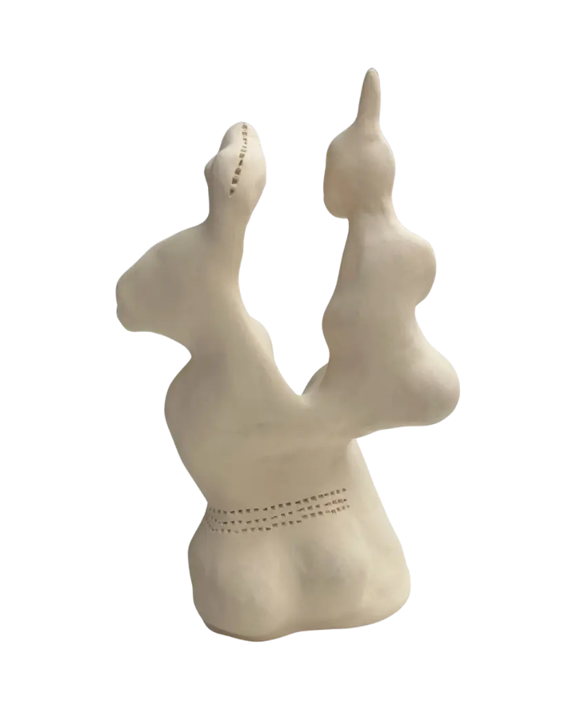 BEDE-059b, Untitled, Benjamin Deguenon, 2025, ceramics, 24x16x10cm.webp