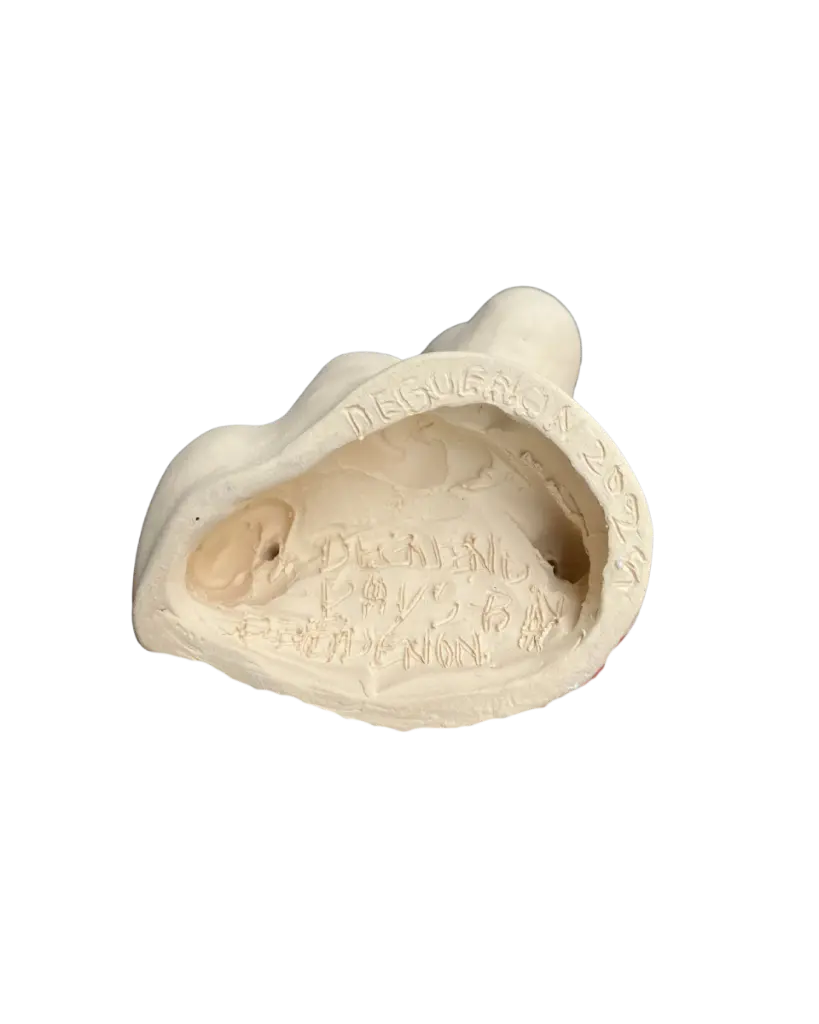 BEDE-059c, Untitled, Benjamin Deguenon, 2025, ceramics, 24x16x10cm.webp