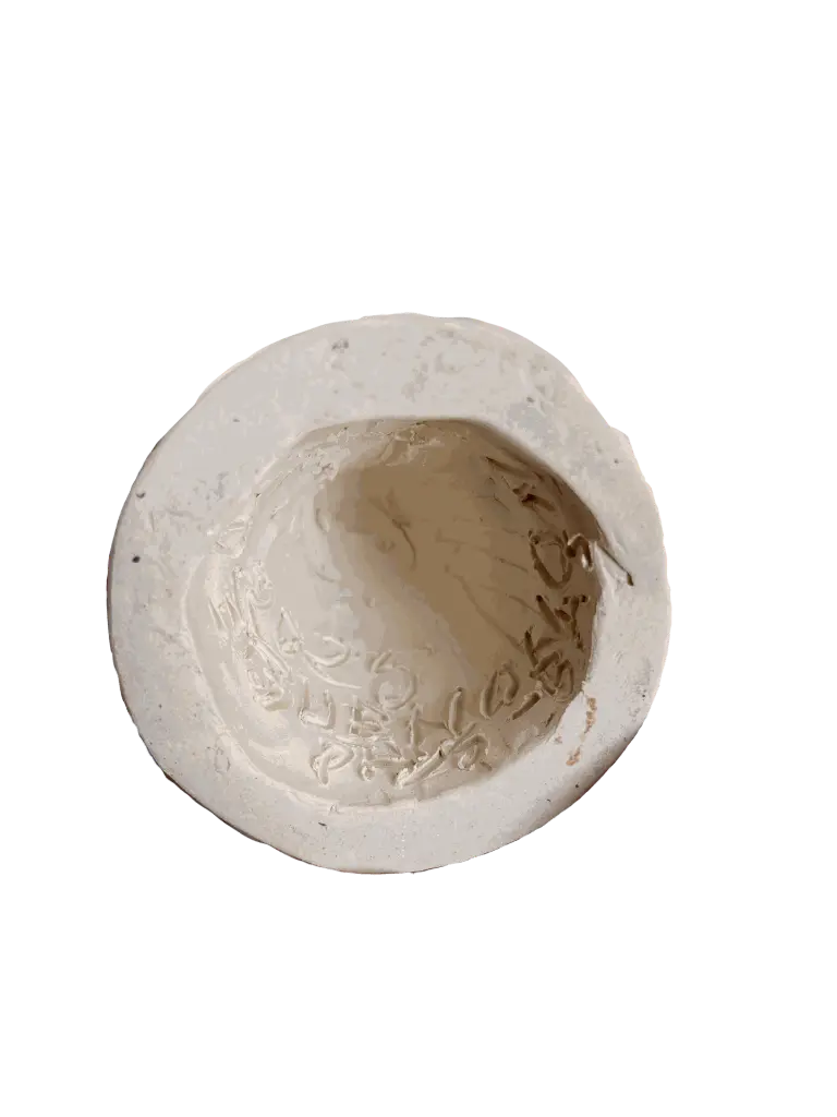 BEDE-050e, Untitled, Benjamin Deguenon, 2025, painted ceramics, 24x12x16cm.webp