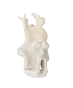 BEDE-051c, Untitled, Benjamin Deguenon, 2025, painted ceramics, 23 x 13 x 14 cm.webp