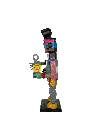DECA-001c, Softel, Demba Camara, 2024, Mixed media, 67x28,5x20cm.webp