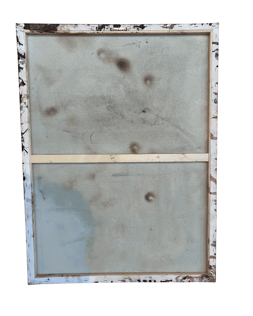 TMDI-007b, Untitled, Thiemoko Diarra, 2025, Earth pigments on canvas, 80x60cm.webp