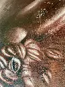 TMDI-008c, Untitled, Thiemoko Diarra, 2025, Earth pigments on Canvas, 80x60cm.webp