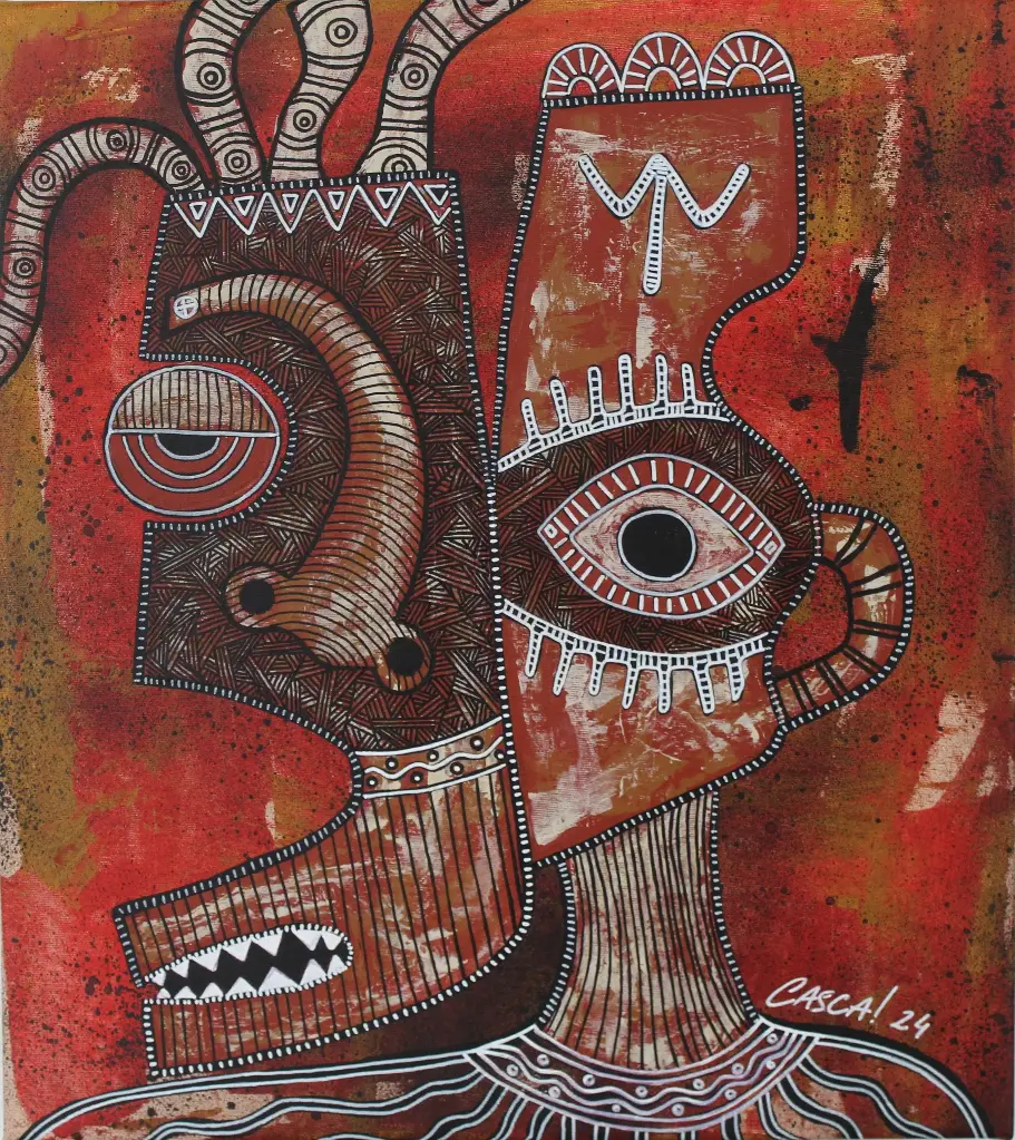 Amphibian God VII, 2024